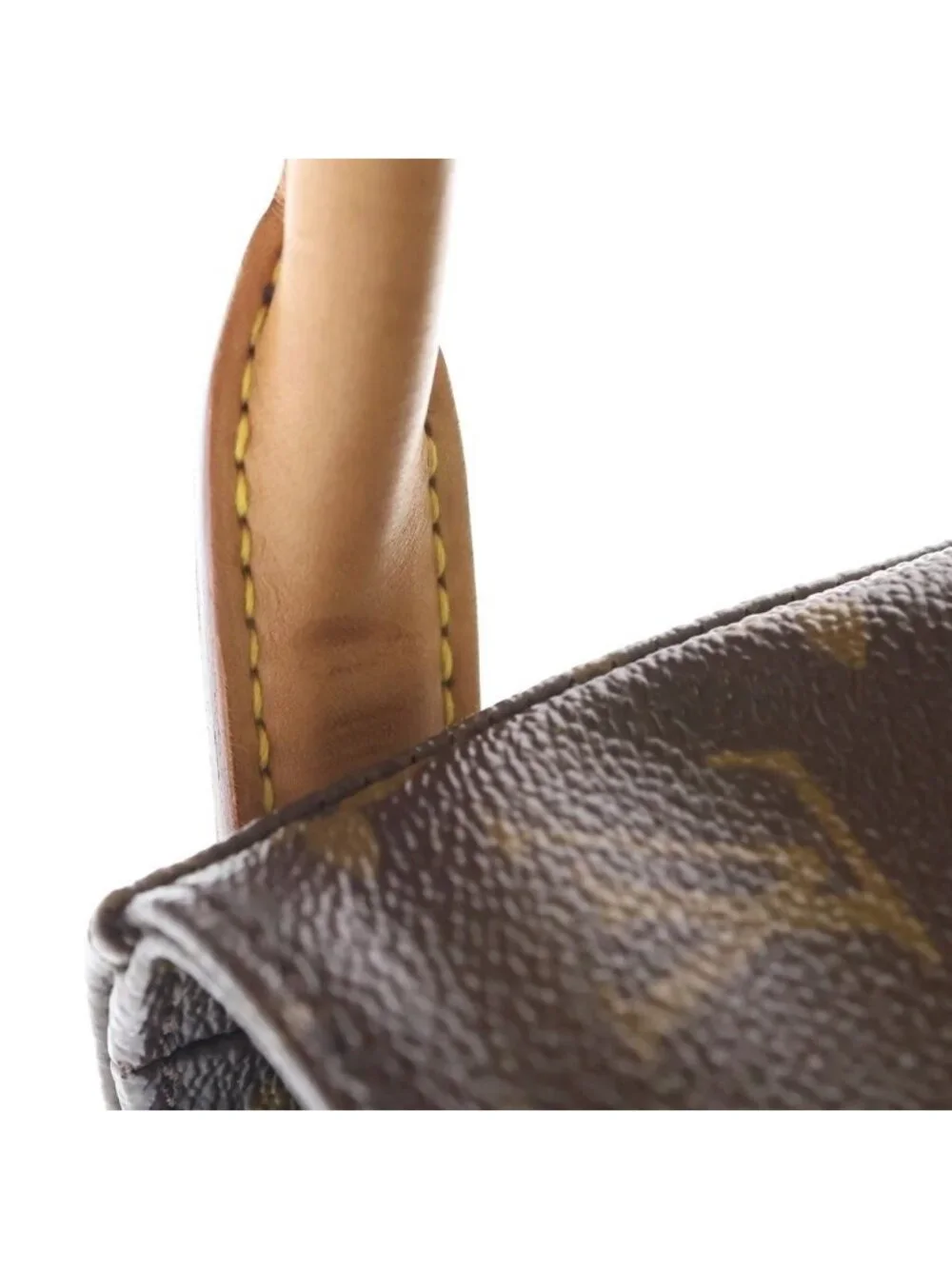 Louis Vuitton Looping GM Shoulder Back Monogram Leather Brown Handbag
